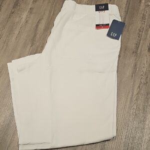 Gap White Linen Pant